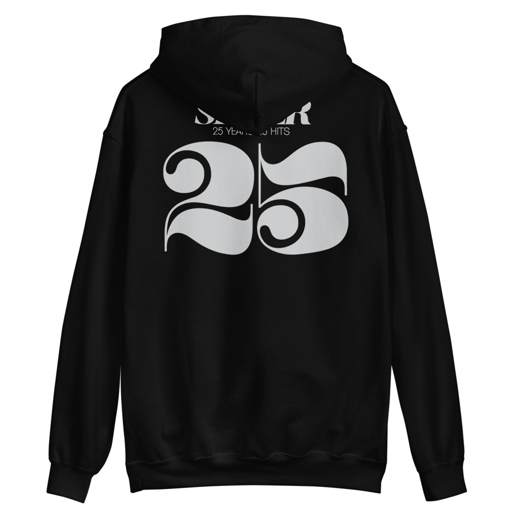 Silver: 25 Years 25 Hits Hoodie Back